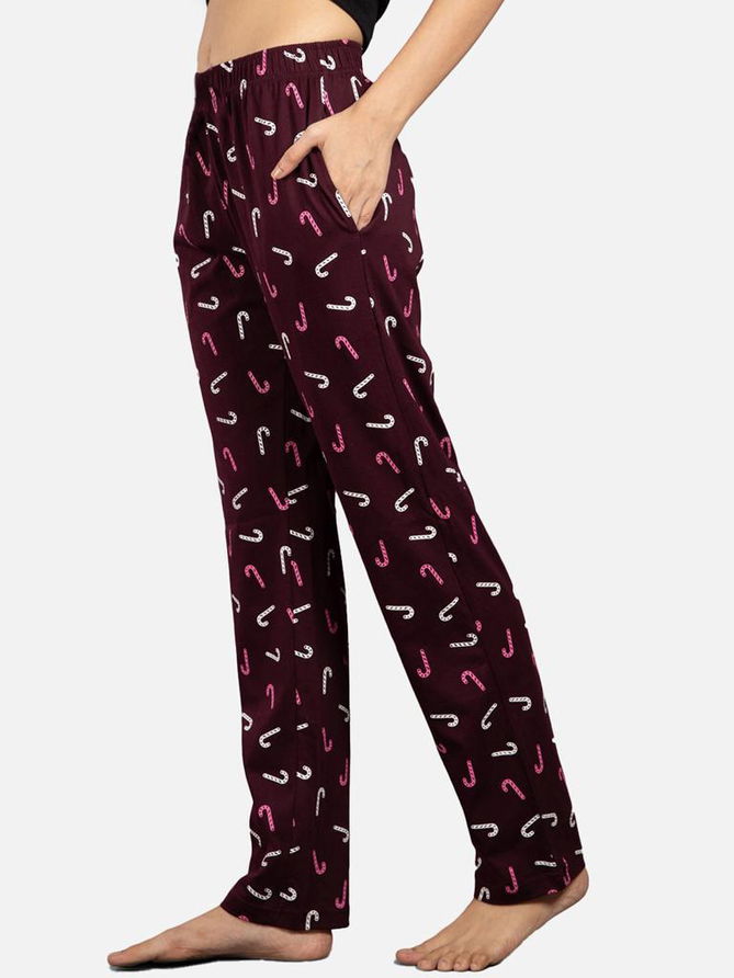 Swara Beautiful Women Rayon Printed Night Wear Pant Collection